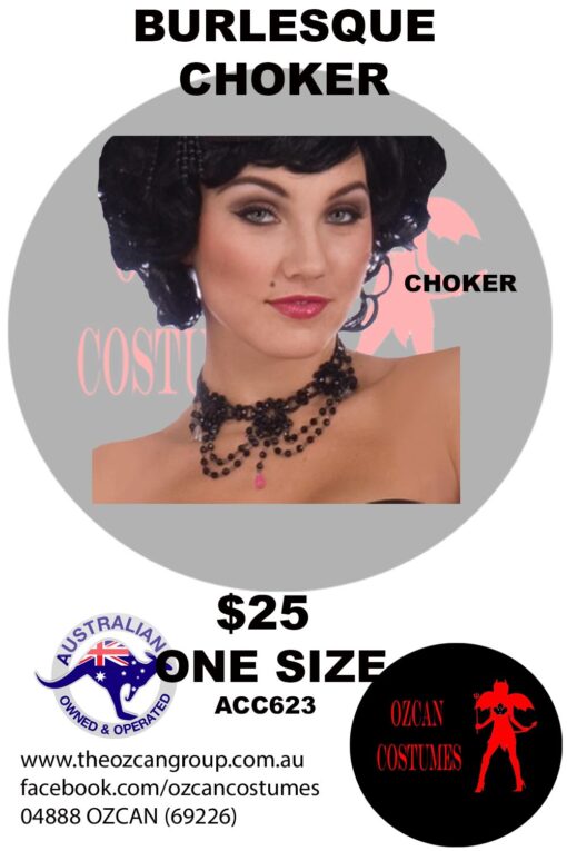 BURLESQUE CHOKER