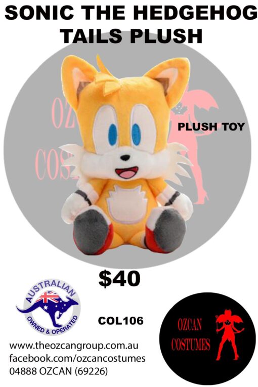 SONIC THE HEDGEHOG TAILS PLUSH