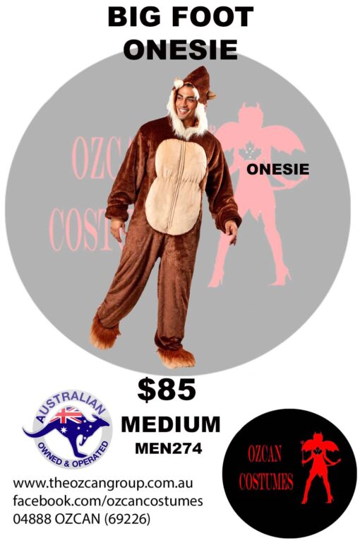 BIG FOOT ONESIE M