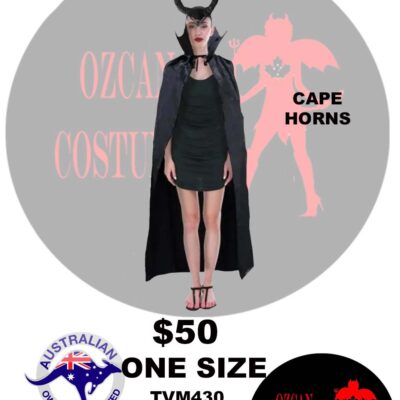 EVIL QUEEN CAPE & HORNS