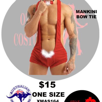 SANTA WRESTLING MANKINI OS